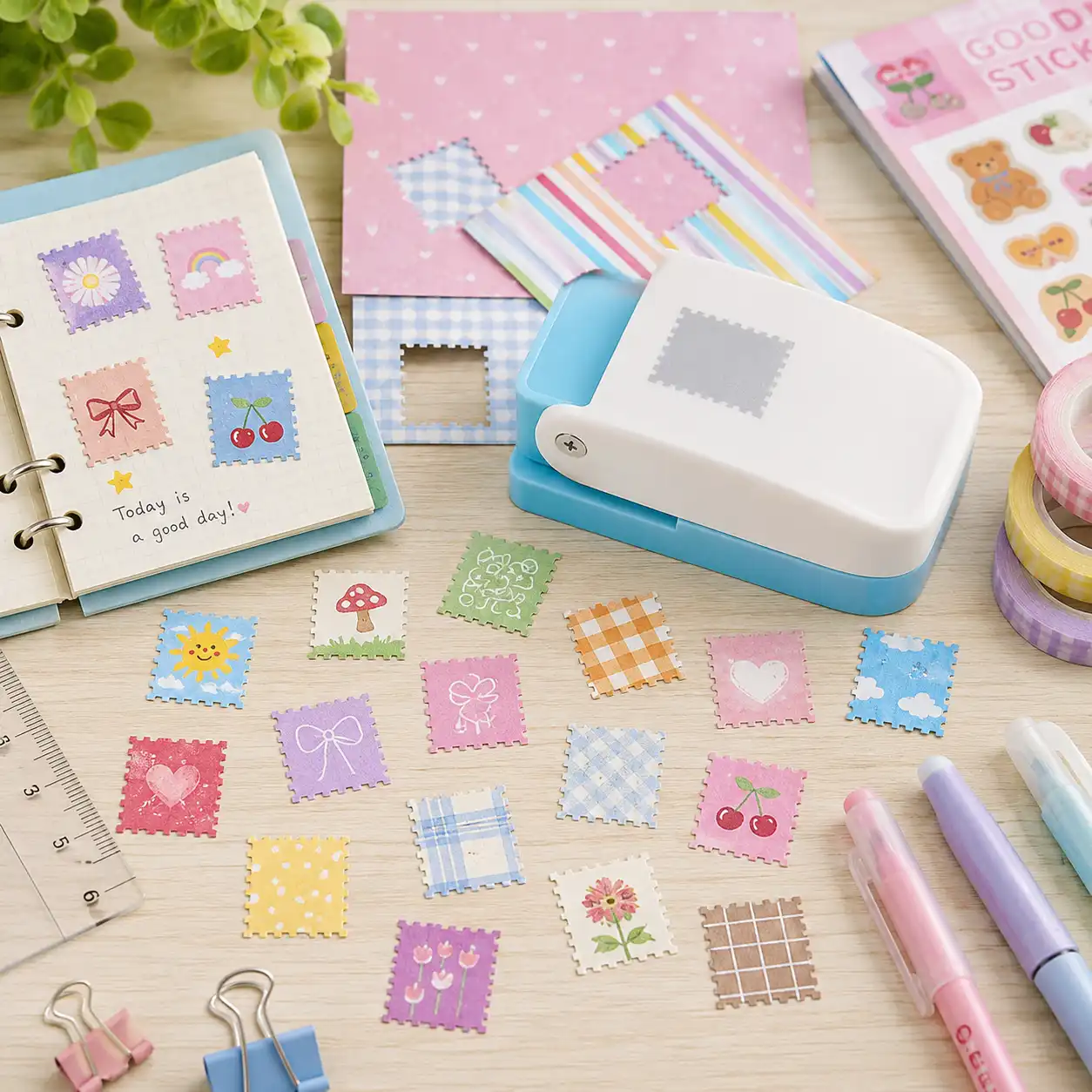 Rectangular Postage Stamp Punch